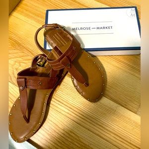 Melrose Market Brown sandals, size 7